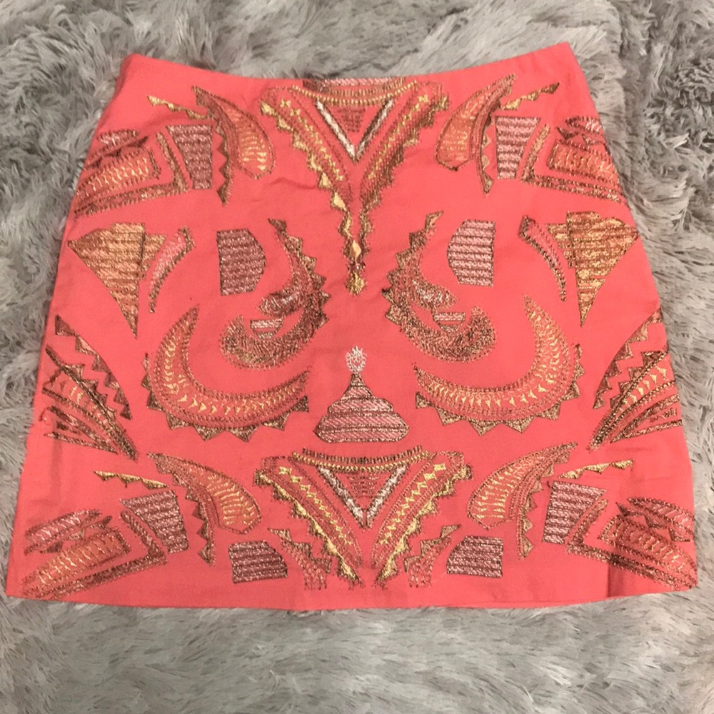 Coral Pattern Skirt